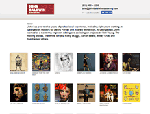 Tablet Screenshot of johnbaldwinmastering.com